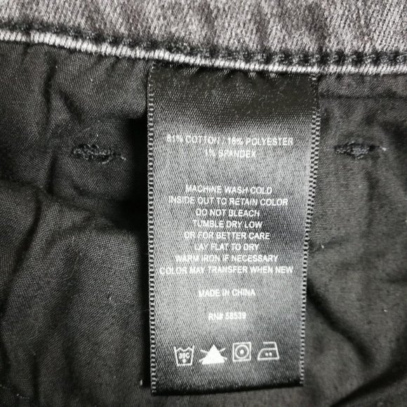 Kut from the Kloth Womens Jeans Skinny Mia Toothpick Denim‎ Black Wash Zipper 6 - Picture 12 of 13